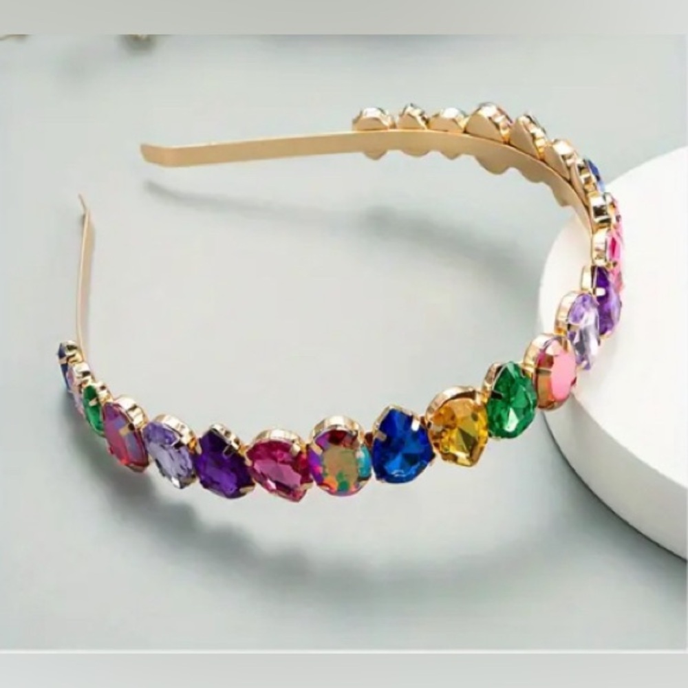 Colorful Headband Rhinestone